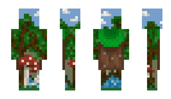 Minecraft скин по нику A12tech