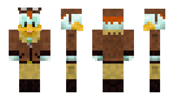 Minecraft skin Rubberfrog