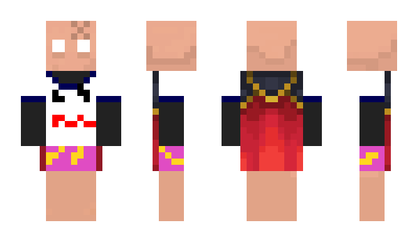 Minecraft skin GangSlangsAnne