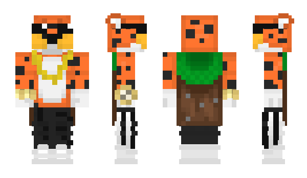 Minecraft скин по нику HubertBityDechom
