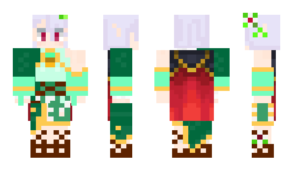 Minecraft skin Kokkoro