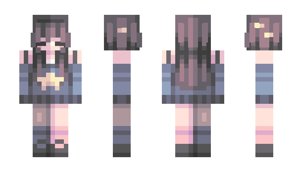 Minecraft скін по ніку LookUpAtTheStars