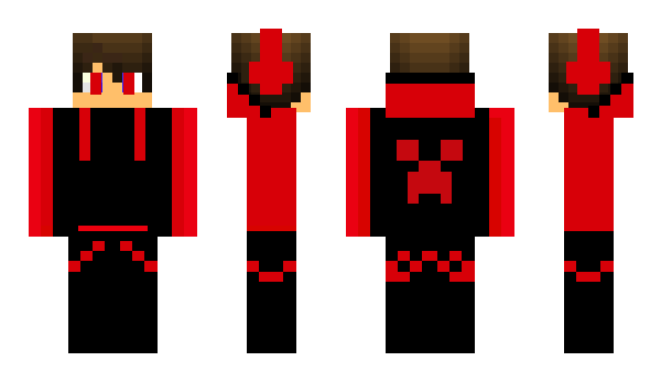 Minecraft skin Vykto