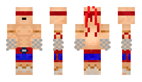 Minecraft skin LuckySE