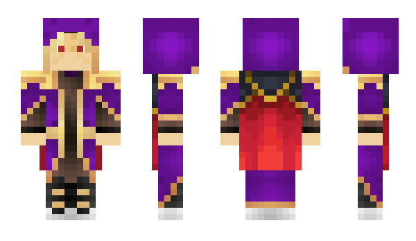 Minecraft skin demoni