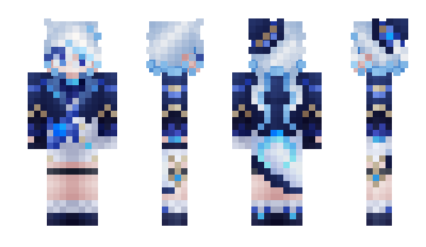 Minecraft skin Pruppety