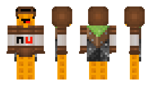 Minecraft skin Waffles206