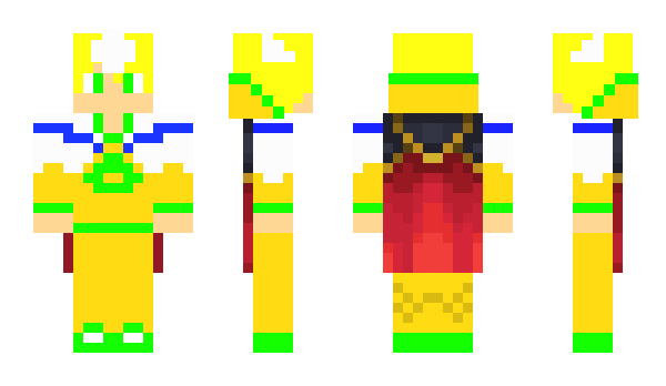 Minecraft скін по ніку Lourio24