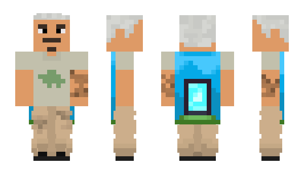 Minecraft skin peuuzada