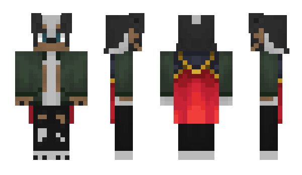 Minecraft skin JupitersGhoul