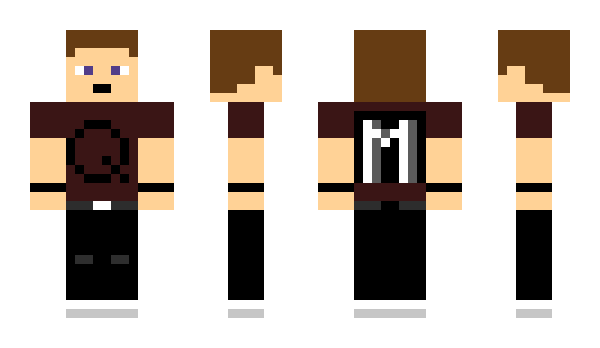 Minecraft skin mrQubeMaster