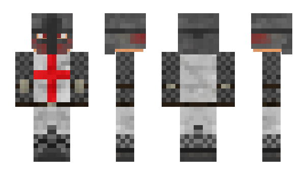 Minecraft skin Saint_George