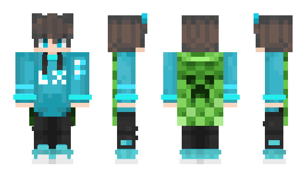 Minecraft skin Midoric