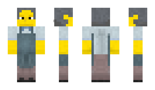 Minecraft skin MoeSzyslak