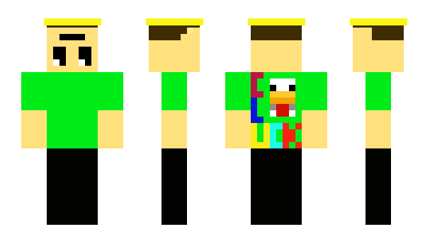 Minecraft skin Sants