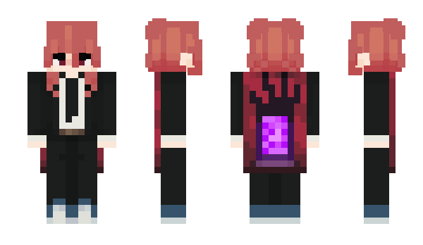 Minecraft скин по нику lervieflower