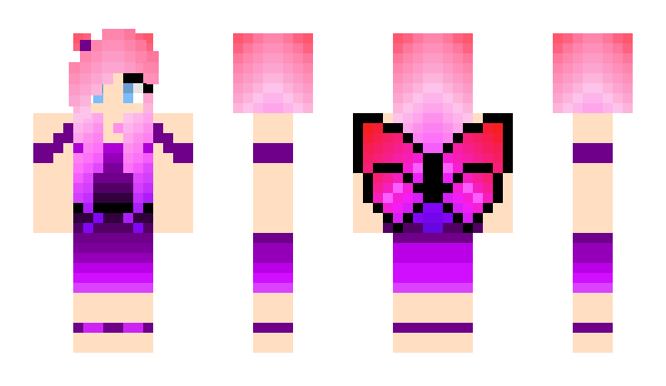 Minecraft skin Queen_Of_Light