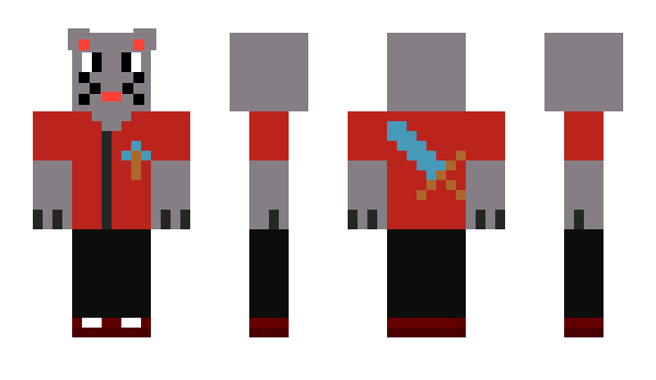 Minecraft skin rat__boy