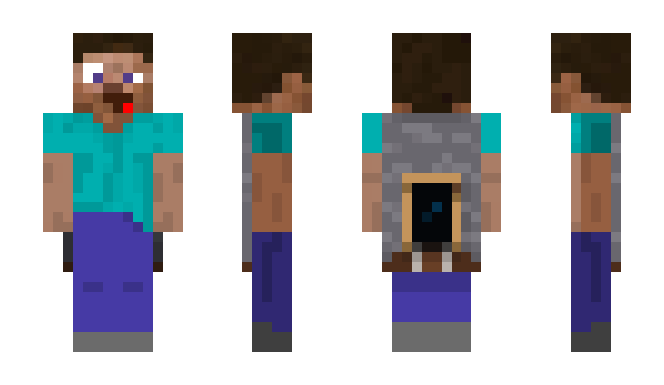 Minecraft skin pufferfih