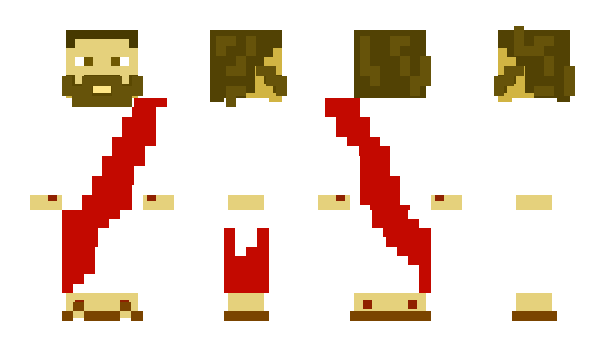 Minecraft skin 6packniko