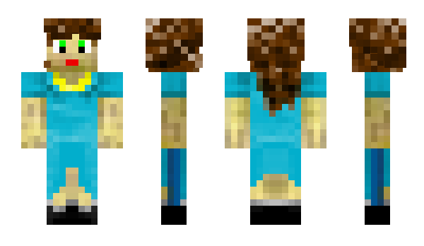 Minecraft skin silverfox6