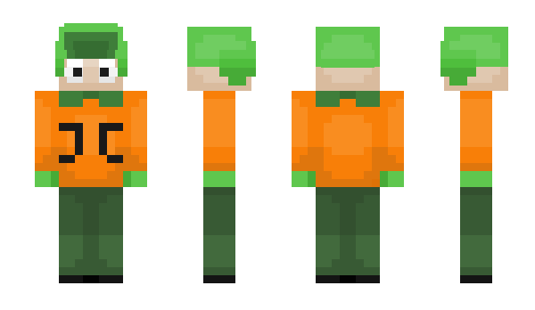 Minecraft скин по нику Garfien