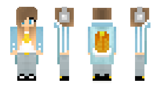 Minecraft скин по нику Usushka