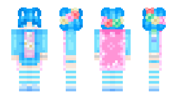 Minecraft скин по нику KawaiiCatVT
