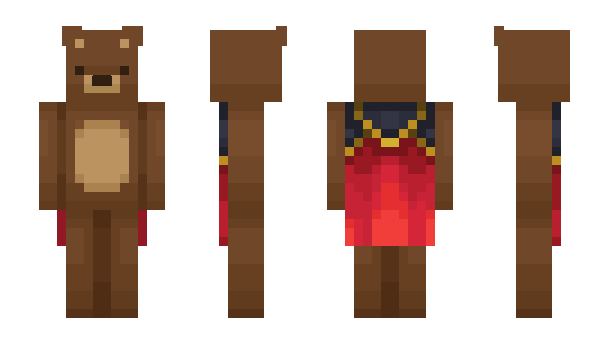 Minecraft skin bigbearnose