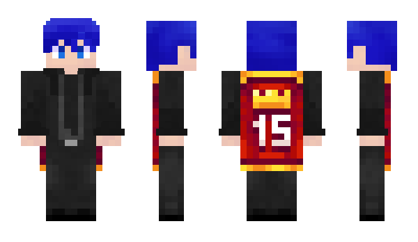 Minecraft скин по нику Mark_Blue