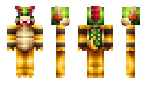 Minecraft skin Bowsers