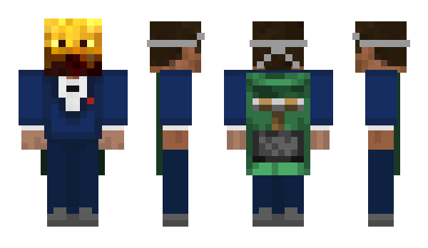 Minecraft skin SuperMonis