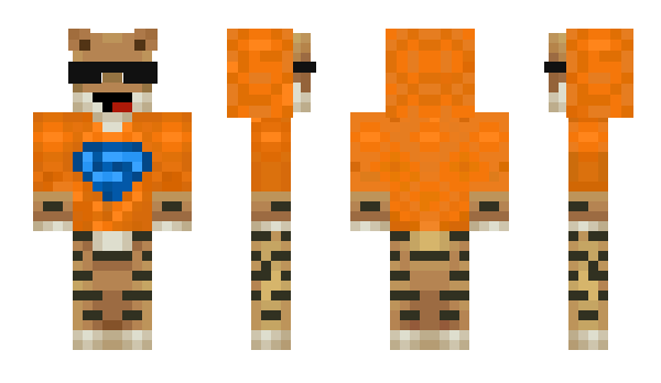 Minecraft skin Tigerbaby