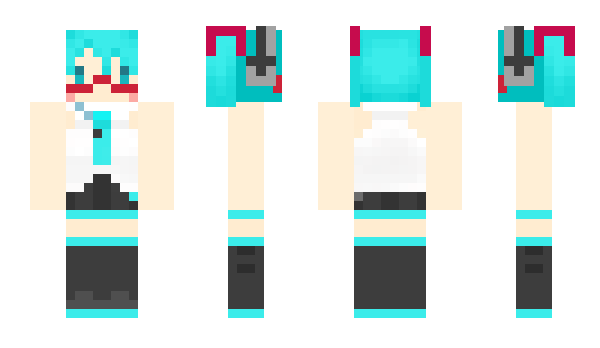 Minecraft skin minana