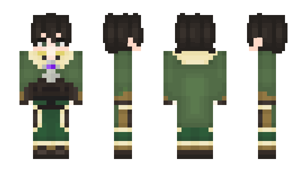 Minecraft skin FishTan
