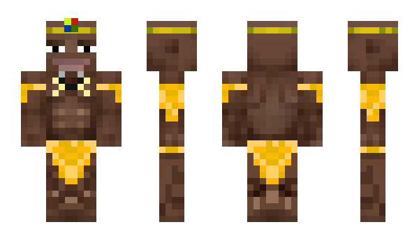 Minecraft skin African