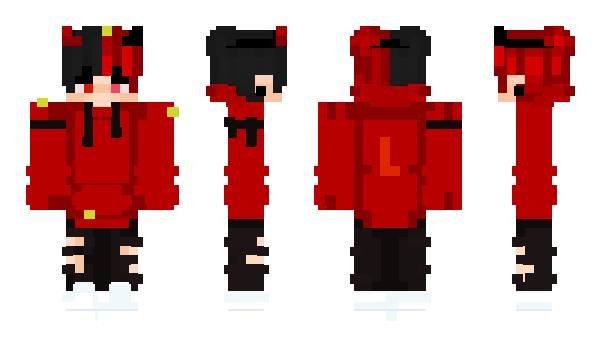 Minecraft skin Lavafox_yt