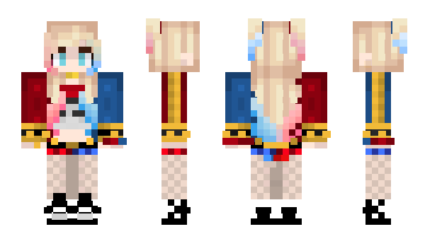 Minecraft skin WaifuGirl