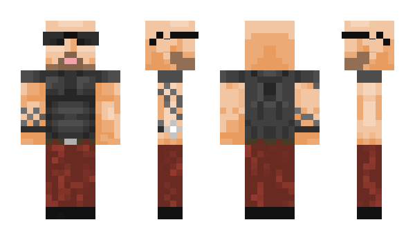 Minecraft skin OziMC