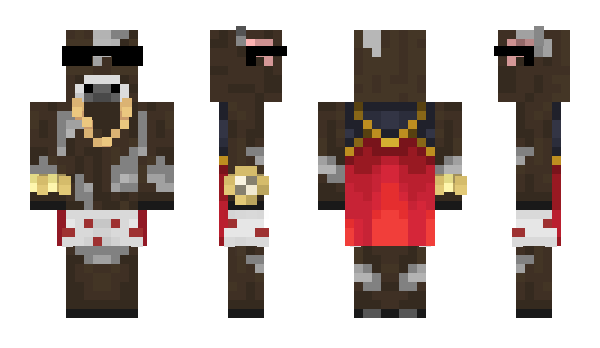 Minecraft skin ActiveCow