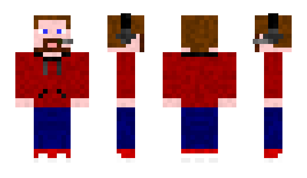 Minecraft skin Hedow