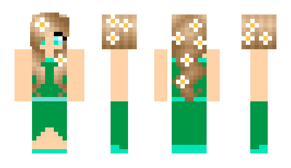 Minecraft skin Thegreens