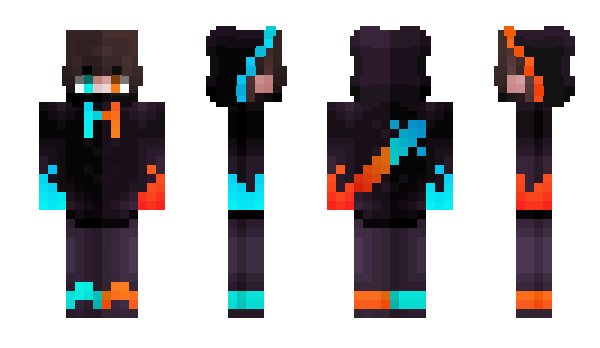 Minecraft skin InvincibleB