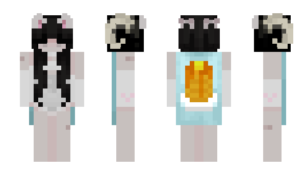 Minecraft skin MilkaTen