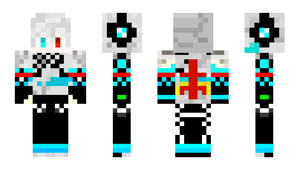 Minecraft skin DemonRain