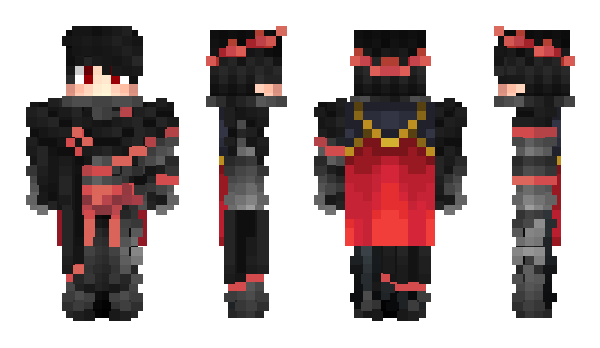 Minecraft skin FireEnd