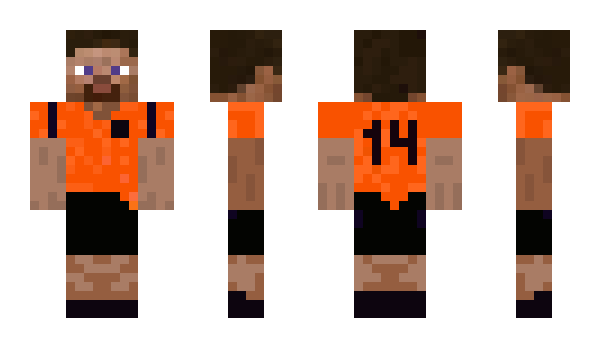 Minecraft скін по ніку CRUYFF