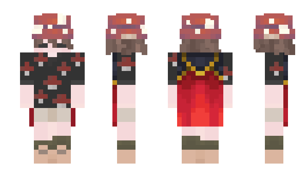 Minecraft skin rendii1