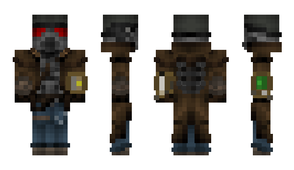 Minecraft скин по нику 3DUR