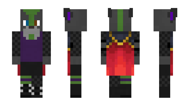 Minecraft skin ZoraWolfe